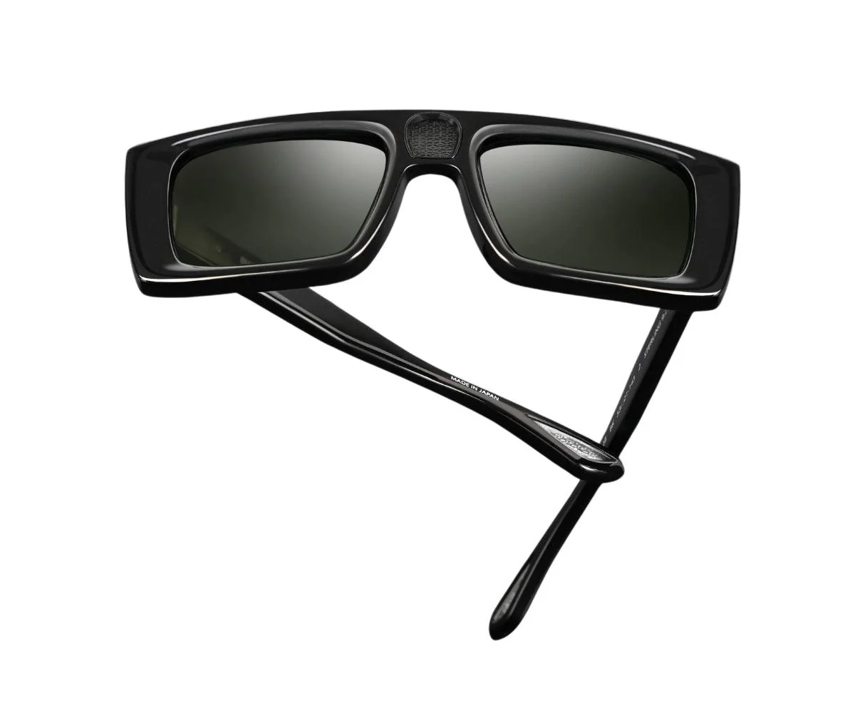 02 BLACK ACETATE - STERLING SILVER 53 - Image 2