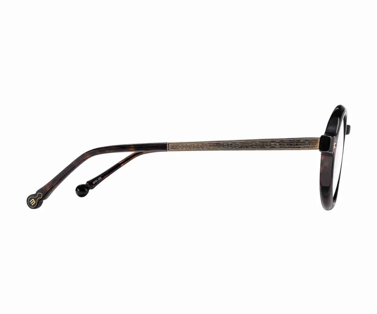 M2067 DARK TORTOISE - ANTIQUE GOLD 46 - Image 3