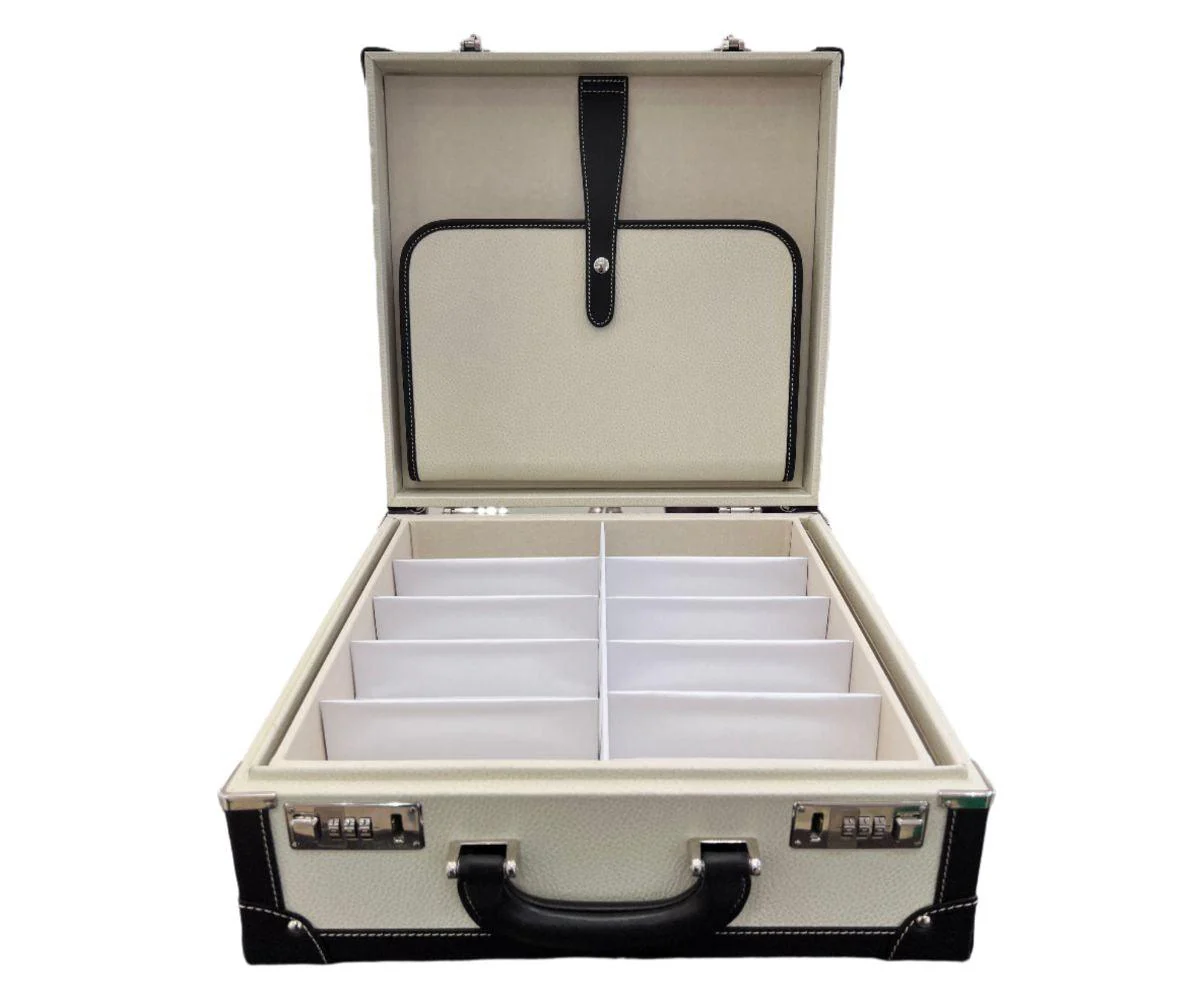Eyewear Case - Ivory & Brown (For 20 pairs) - Image 4