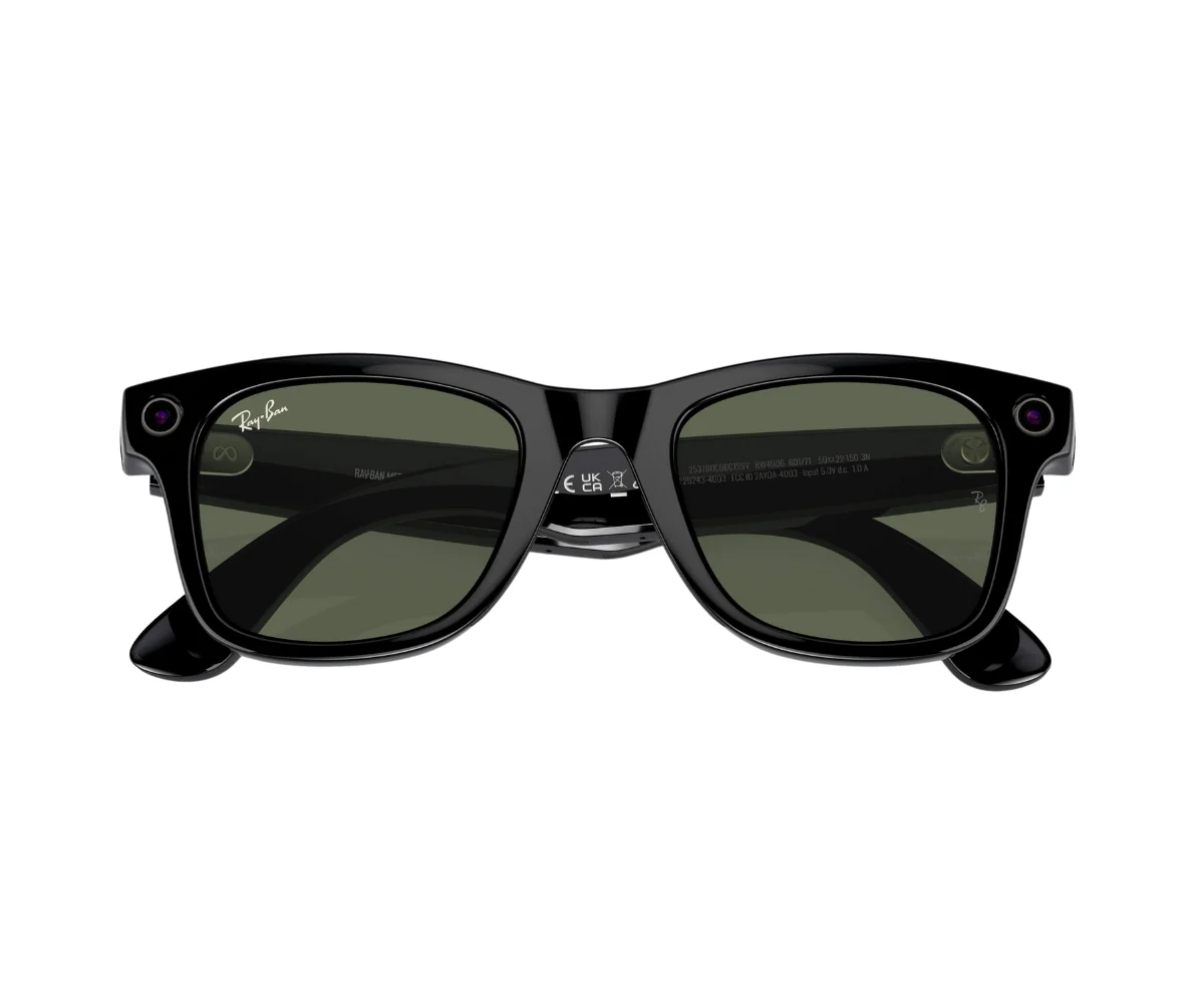 RW4006 META WAYFARER (GEN 1) BLACK 601/71 50 - Image 3